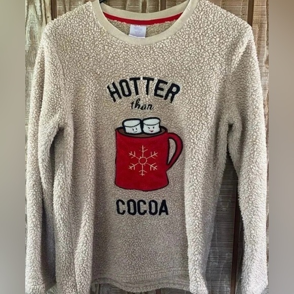 Hotter Than Cocoa Fleece Sweatshirt ☕️ - Picture 1 of 4